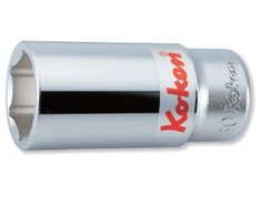 6 taškų prailgintas rankinis lizdas 3/4", varžtams ir veržlėms, 36 mm, Koken [6300M 36]