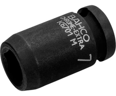 1/4 colio šešiakampė smūginė galvutė, 7 mm, Bahco [K6701M-7]