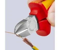 KNIPEX įstrižainė pjaustytuvas