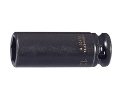 Galvutė smūginė šešiakampė 1/2" ,prailginta, 10mm K7806M Bahco