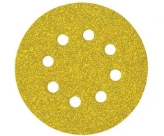 DEWALT ŠVITRINIO POPIERIAUS DISKAS SU VELCRO 125 mm P240 / 10 vnt.
