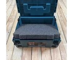įrankių putos Makita Makpac įrankių dėžei, grafitas, LeanCraft [LF-A-MAKITA] LeanFoam