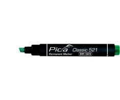 Pica Marker Pica nuolatinis žymeklis žalia, nuožulnus 2-6 mm, [521/36]