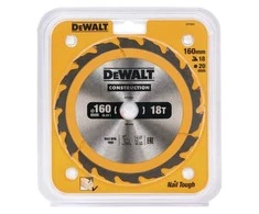 DEWALT DISKINIS PJŪKLAS 160x20mmx18z
