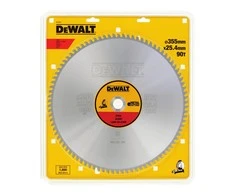 Pjovimo diskas metalui DeWalt; 355x2,31x25,4 mm; Z90; 1,5°