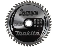 pjūklas tarczowa SPECIALIZED do cięcia drewna 185/15,88/2,0mm, 24 zęby, Makita [B-09400]