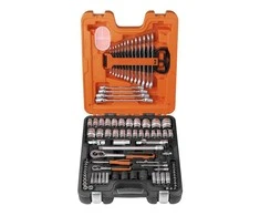 Bahco Galvučių, priedų ir raktų rinkinys 1/2" ir 1/4" 94 vnt