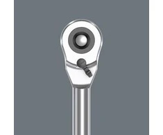 rankinis reketas 1/2", 72 dantys, 281 mm, Zyklop Hybrid 8006 C Wera [05003780001]