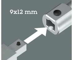 Wera Rękojeść X-POWER 400MM Wtyk 9*12MM