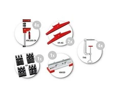 Spaustuvų rinkinys BESSEY KRE-SET-A