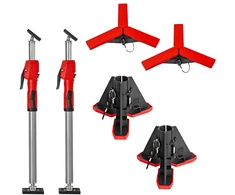 2 lubų ir tvirtinimo laikiklių rinkinys su siurblio svirtimi 400–550 mm + tvirtinimo priedai, BESSEY [STE55-SET]