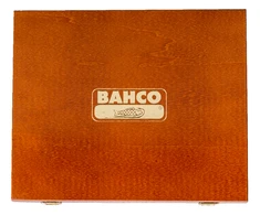 6 medinių kaltų rinkinys. ERGO Bahco serijos [434-S6-EUR] medinis lagaminas