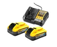 Priedų rinkinys DeWalt DCB1104H2-QW; 18 V; 2x5,0 Ah akum.