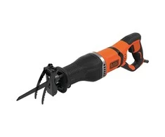 Black &amp; Decker Juodas &amp; Decker Tiesinis pjūklas Juodas &amp; Decker BES301-QS; 750 W