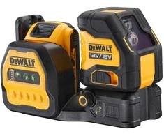 Dewalt kryžminių linijų lazeris DCE088D1G18, žalio spindulio, 12/18V, 1x2,0Ah