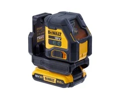 Kryžminis lazerinis nivelyras DeWalt DCLE34021D1-QW; 18 V; 1x2,0 Ah akum.