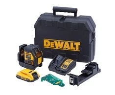 Kryžminis lazerinis nivelyras DeWalt DCLE34021D1-QW; 18 V; 1x2,0 Ah akum.