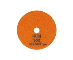 Rubi NAKŁADKA POLERSKA 100mm NA SUCHO GR. 200