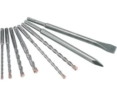 Grąžtas Alpen 500008100 Forets pour perforateur SDS, Gris, Set de 8 Pièces
