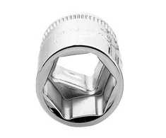 3/8 colio šešiakampė rankinė galvutė 17 mm galvutėms, Bahco [SB7400SM-17]