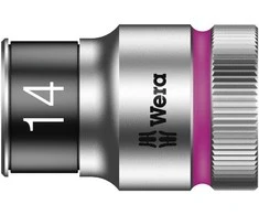 1/2" šešiabriaunis lizdas M14 varžtams, su laikymo funkcija, 8790 HMC HF Zyklop WERA [05003734001]