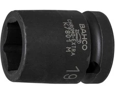 šešiakampis smūginis lizdas 1/2" M8 Bahco [K7801M-8]