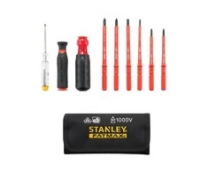 Stanley Fatmax VDE el. atsuktuvų rink. 10 vnt. krepšyje, 1000V