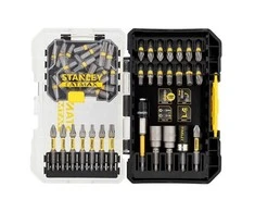 Stanley Rinkinys 1/4" smūginiai antgaliai ir purkštukai su 2 x 55 mm magnetiniais laikikliais (STA88559-XJ)