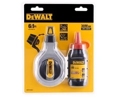 Linijų žymėjimo kreida rinkinys DeWalt DWHT47408; 30 m