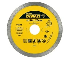 Dewalt deimantinis diskas 110 x 20 mm DT3715, skirtas DWC410