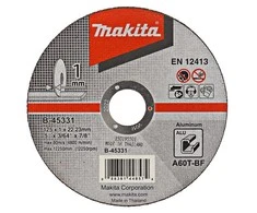 Makita Pjovimo diskas 125x1 mm B-45331 Pjovimo diskas