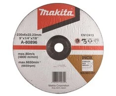 Makita Šlifavimo diskas 230X6 RST (INOX) A-80896
