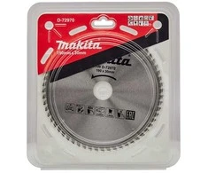 Makita T.C.T. pjūklas 190X2.2X30mm 5° T60 D-72970 T.C.T • 190 x 30/20 mm • 60 T • Aluminio