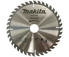Pjovimo diskas medienai MAKITA 190x30x1,6mm 40T 19°
