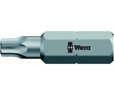 1/4" TorxPlus IPR antgalis varžtams su skylute ir apsauginiu kaiščiu, 40 dydis IPR/35mm, Wera [05134706001]
