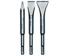 Alpen plokščias kaltas 20 x 140 MM, SDS- plus Kurzmeißel - 30 x 140 MM, smailus, 140 MM 3 dalių rinkinys Gewerbepack 98000013100