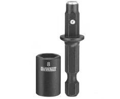 Dewalt magnetinis sukimo galvučių laikiklis su 8mm galvute, valomas DT7465