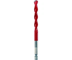 universalus grąžtas mūrui, medienai, metalui, plytelėms, plastikui, 5,0/100 mm, su 1/4 colio tvirtinimu, MultiCut Alpen [0027200500100]