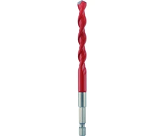 universalus grąžtas mūrui, medienai, metalui, plytelėms, plastikui, 6,0/100 mm, su 1/4'' jungtimi, MultiCut Alpen [0027200600100]