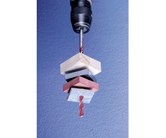 universalus grąžtas mūrui, medienai, metalui, plytelėms, plastikui, 4,0/100 mm, su 1/4'' jungtimi, MultiCut Alpen [0027200400100]