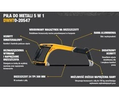 Rankinis pjūklas DeWalt DWHT020547; 300 mm