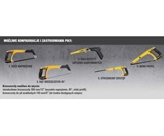 Rankinis pjūklas DeWalt DWHT020547; 300 mm