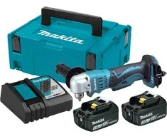 MAKITA WIERTARKA kampinis 18V DDA350RFJ 2x3,0Ah KLUCZYK