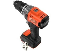Black &amp; Decker juodas+decker Cordless Drill Driver 18V BLD682XN-XJ Juodas+DECKER