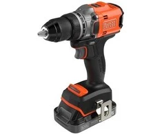 Black &amp; Decker wiertarko-wkrętarka akumuliatorinė 18V Juodas &amp; Decker [BLD682D1XK-QW] 2,0Ah