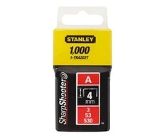 53 A tipo kabės „STANLEY" 1000 vnt. 4 mm
