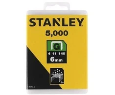 140 G tipo kabės „STANLEY" 5000 vnt. 6 mm