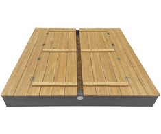 AXI smėlio dėžė XXL Ella 150 x 150 pilka