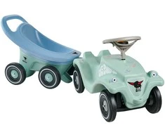 Big Balansinis traktorius Claas 470 Arion žalias su priekaba