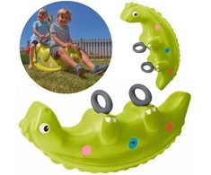 BIG Bujak Dino sūpynės dvikryptės su UV filtru, 3 sėdimos vietos